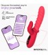 Tingly Vibrador con Finger y Movimiento Waving con APP