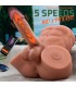 Gretel Masturbador con Thrusting y Dildo Desmontable