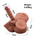 Gretel Masturbador con Thrusting y Dildo Desmontable