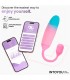 NexEgg Motion Huevo Vibrador con Thrusting App Rosa/Turquesa