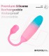 NexEgg Motion Huevo Vibrador con Thrusting App Rosa/Turquesa