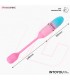 NexEgg Motion Huevo Vibrador con Thrusting App Rosa/Turquesa