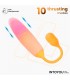 NexEgg Motion Huevo Vibrador con Thrusting App Naranja/Rosa