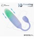 NexEgg Motion Huevo Vibrador con Thrusting App Lila/Pistacho