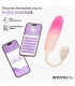 NexEgg Motion Huevo Vibrador con Thrusting App Beige/Rosa