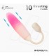 NexEgg Motion Huevo Vibrador con Thrusting App Beige/Rosa