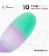 NexEgg Huevo Vibrador Silicona Doble capa con App Lila/Pista