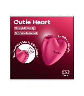 Cutie Heart Succionador de Clítoris Battery Series