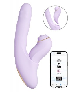 VIBRADOR SUCCIONADOR DUOGLOW SVAKOM
