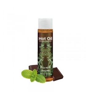 Aceite Hot Oil Choco Menta Efecto Calor 100