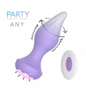PLUG ANAL ANY VIBRACION ROTACION LUZ