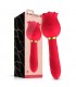Rosa con Succion y Vibrador 2 en 1
