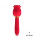 Rosa con Succion y Vibrador 2 en 1