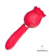 Rosa con Succion y Vibrador 2 en 1