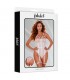 Mary Body con Ligas Blanco