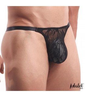 Luca Tanga de Encaje Negro