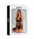 Fiora Babydoll y Tanga Negro