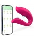 VIBRADOR PAREJAS SUCCION APP RECARGABLE