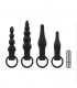 KIT PLUG ANAL VIBRACION 4 UNDS EASYTOYS