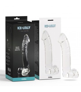 Dildo Realista de Cristal 6.9