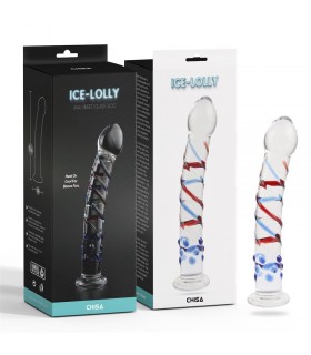 Dildo Anal de Cristal Ice-Loly 7.1