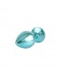 Nebula Blue Gem Plug Anal con Joya en la Base Talla M