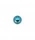 Nebula Blue Gem Plug Anal con Joya en la Base Talla M