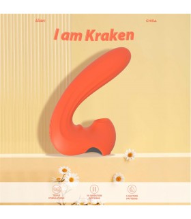 Kraken Vibrador con Succion