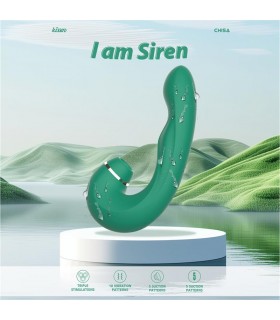Siren Vibrador con Succion y Golpeteo