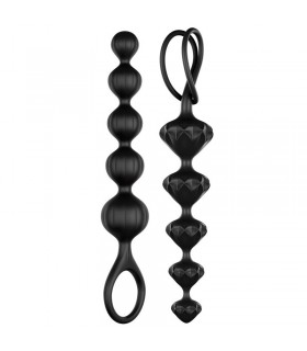Set 2 Cadenas Anales Color Negro