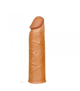 Funda para el Pene Pleasure X Tender Marrón
