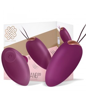 Garland 2.0 Huevo Vibrador Control Remoto USB Silicona Líqui