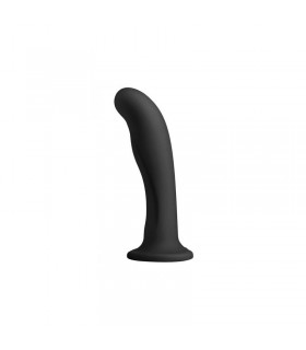 Heart Dildo Base de Corazón Silicona Negro