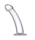 Dildo Curvado Material Cristalino 16 cm