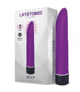 Nyly Estimulador Multi-Velocidad Púrpura