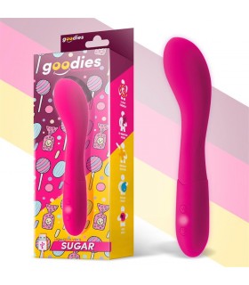 Sugar Vibrador Punto G USB Silicona Fushsia