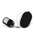Huevo Vibrador con Control Remoto Tamaño Mediano Negro