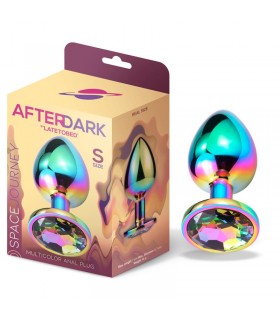 Space Journey Plug Anal Multicolor con Joya Talla S