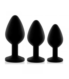 Rs - Soiree Set de 3 Plug Anales Negros