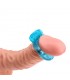 Anillo para el Pene y Vibracion 1.8 cm Azul