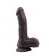 Dildo Dual Density Fashion Dude 20.5 x 4.5 cm Marron