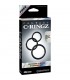 Fantasy C-Ringz Set de 3 Anillos de Silicona Color Negro