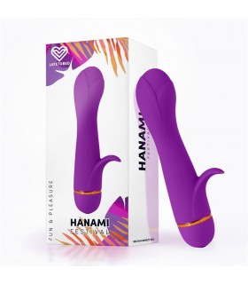 Hanami Vibrador Silicona Púrpura
