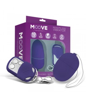Huevo Vibrador con Control Remoto Mini Púrpura
