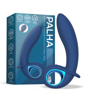 Vibrador Palha Advanced con Función de Inflado y Vibración U
