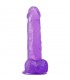 Dildo Jelly Studs 8 Púrpura