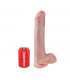 King Cock Pene con Testículos de 13 - Color Natural