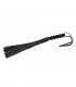 Rimba Bondage Play Flogger negra 38 cm