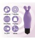 Magic Finger Vibrador para el Dedo Púrpura