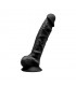 Dildo Dual Density Mod. 1 - 8 Negro